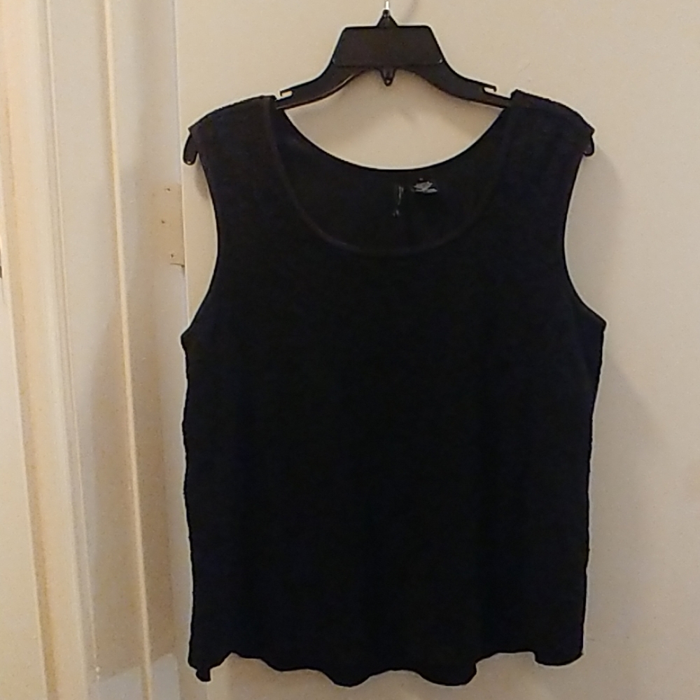 Black lace cami